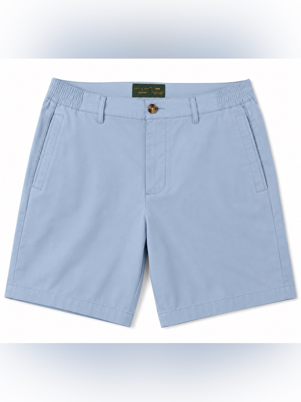 Day & Age Victory Golf Shorts Mens 28W Blue Performance Stretch 8” Inseam